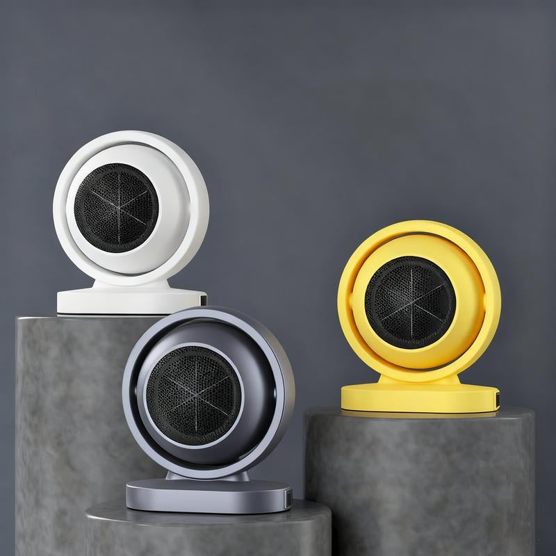 Basics Ceramic Space Heater, Portable Indoor Heating Solution, with Overheat and Tip-Over Protection, Thermostat, Non-Oscillating