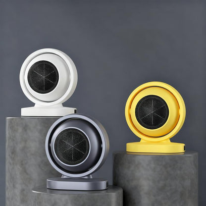 Basics Ceramic Space Heater, Portable Indoor Heating Solution, with Overheat and Tip-Over Protection, Thermostat, Non-Oscillating