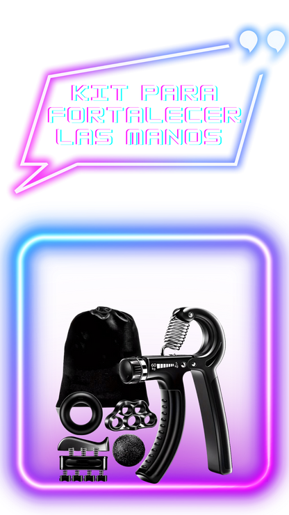 Kit de entrenamiento divertido para fortalecer el agarre de las manos (paquete de 5)