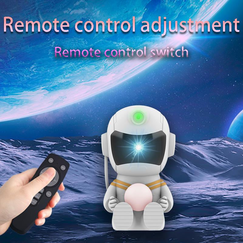 Astronaut Projector, Star Projector Galaxy Light, Night Light for Kids, Light Projector for Bedroom, Starry Nebula Ceiling LED Lamp, with Remote, Birthday Gift