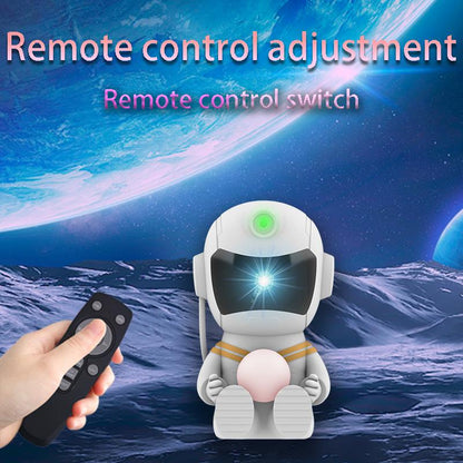 Astronaut Projector, Star Projector Galaxy Light, Night Light for Kids, Light Projector for Bedroom, Starry Nebula Ceiling LED Lamp, with Remote, Birthday Gift
