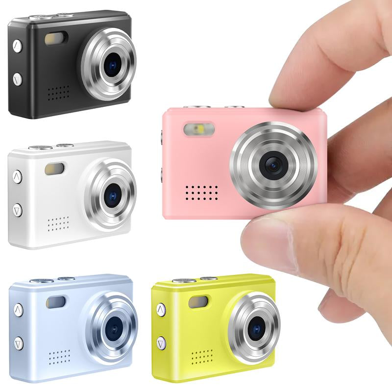 WESECUU Keychain Camera,Digital Camera, Retro Portable Thumb with LED Flash,1080P Thumb ,Keychain Card Vintage Compact Cable